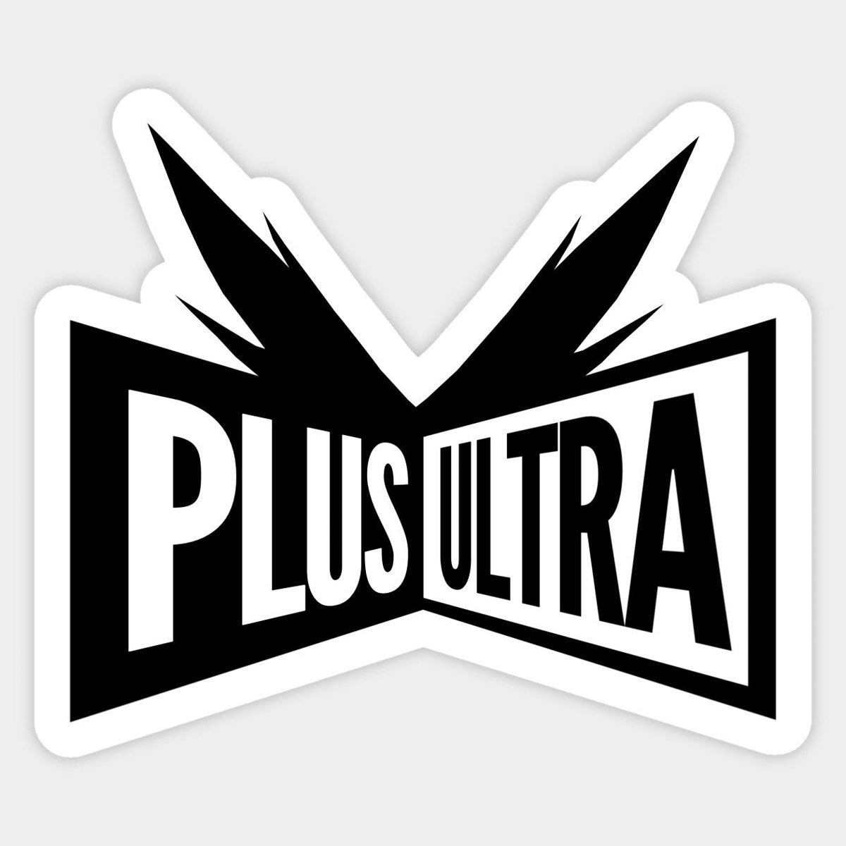 Plus Ultra Sticker 4x3cm