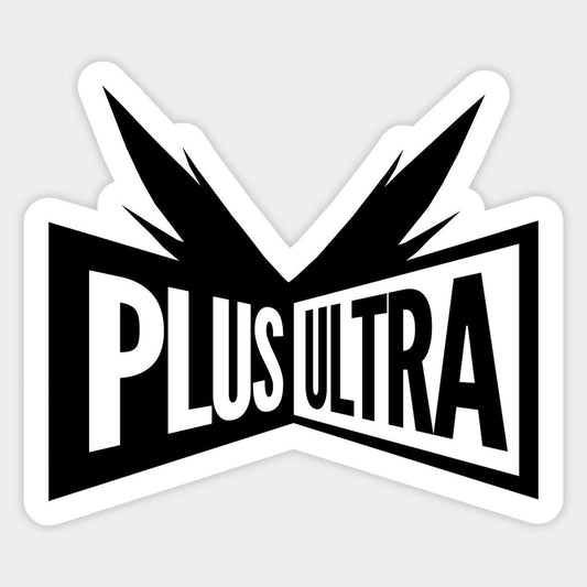 Plus Ultra Sticker 4x3cm
